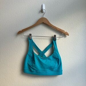 Women's Lululemon Fit Me Sports Bra in color "surge", Size 8